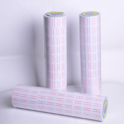 White Single Row 700 Tagboard Price-Printing Paper Code Printing Paper Price Tag Paper