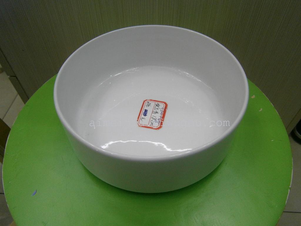 7寸银玉瓷碗 陶瓷碗 饭碗 白碗