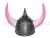 Factory Direct Sales Luminous Horn Plastic Knight's Cap Lighting Horn Hat
