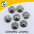 Electroplating water - plated bead thread with silver - bright silver - silver spiral hand - stitch - stitch - stitch.