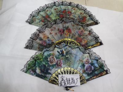 Manufacturers selling black rod lace fan sales network all over the country. Welcome new and old customers to order.