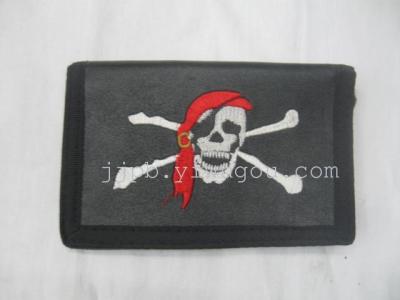 Flag wallet 600D black waterproof material production