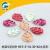 Handicraft leaves resin stick stone dripping diamond buckle V - shaped stripe