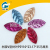 Resin horse eyes V-shaped leaves boutique diy headdress diy material diamond hat waist chain drill