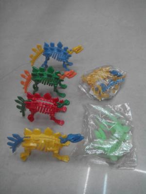 Small plastic toy dragon and small toy toy in bulk.