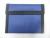 Blue Oxford cloth ticket holder produced with waterproof 420D nylon material.