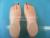 Pink feet foot model without leg moulds with bottom feet shoe moulds for plastic foot model