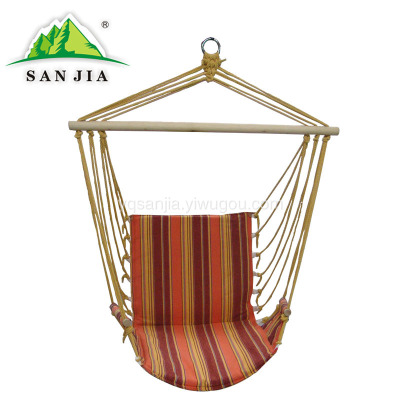 Certified SANJIA outodor camping products indoor and outdoor adult leisure hanging chair