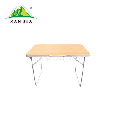 Certified SANJIA outdoor camping products folding tables outdoor leisure tables