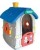 Fairy tale game house plastic