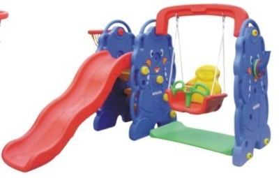 The elephant slide swing swing slide combination plastic combination