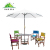 Certified SANJIA outdoor camping products wooden folding tables and chairs glass tables