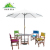 Certified SANJIA outdoor camping products wooden folding tables and chairs glass tables