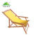 Certified SANJIA outdoor camping products wooden folding leisure lounge chair