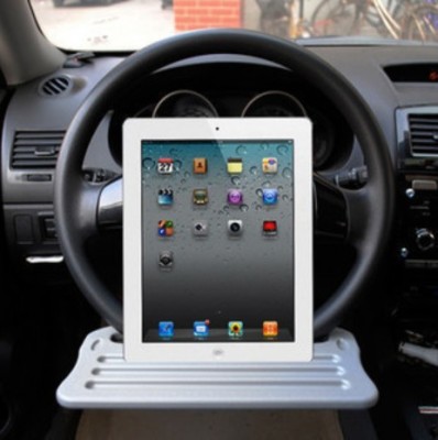 Tablet iPad tablet computer for portable car steering wheel desk tray