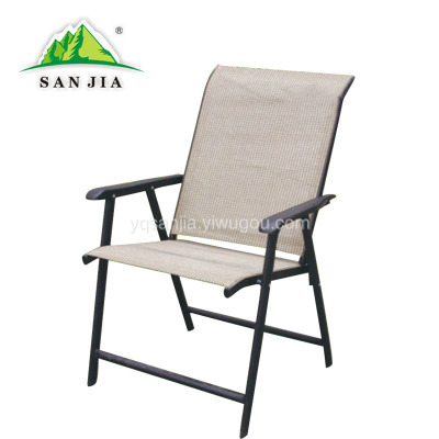 Certified SANJIA outdoor camping products folding chair outdoor leisure chair