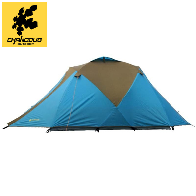 Sano doggi outdoor camping tent double persons 3-4 person adobe genuine product
