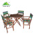 Certified SANJIA outdoor camping products wooden folding tables and chairs 