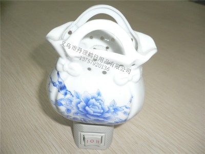 Ceramic night light fragrance ceramic night light wholesale fragrance lamp night light