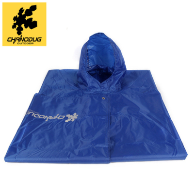 Xianuoduoji three-in-one raincoat poncho multifunction outdoors rain cover rubberized 8903