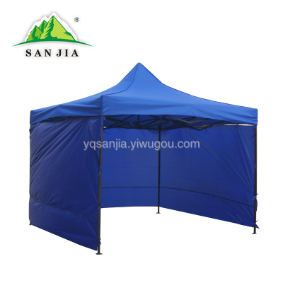 Certified SANJIA outdoor camping products folding awning tent telescopic tent 