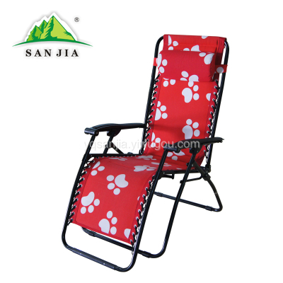 Certified SANJIA outdoor camping products folding chairs outdoor leisure chairs luxury lounge chairs