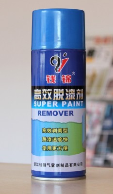 Efficient paint remover, paint remover, aerosol paint remover