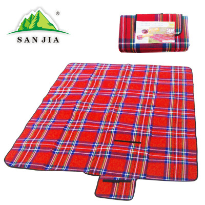 Certified SANJIA outdoor camping products multi-person moisture-proof pad picnic mat
