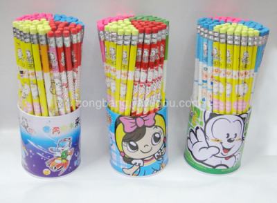Factory direct wholesale pencil roll-printed pencils and pencil paint samples