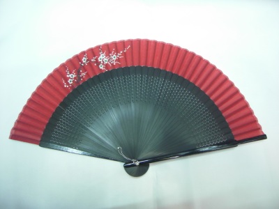 Hand - made silk fan