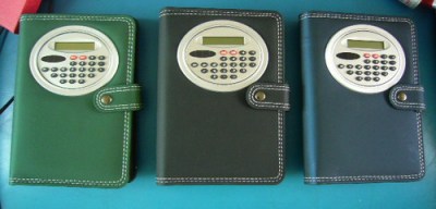 The latest dream Shu Kay binder type; MSK-875 7 inch notebook with calculator.