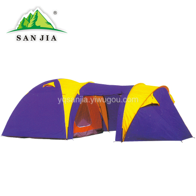 Certifed SANJIA outdoor camping products one-bedroom extend tent rainproof tent