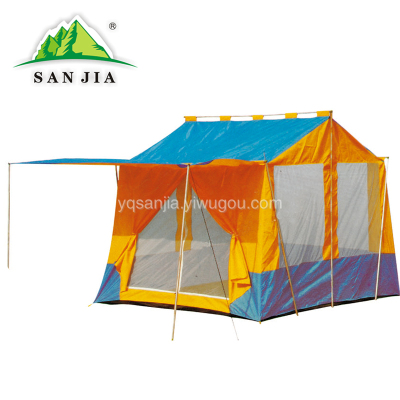 Certified SANJIA outdoor camping products high grade double layer tent 