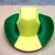 club hat,Olympic Games props,Brazil's hat,Non-woven cap
