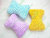 Factory Direct Sales Super Soft Cute Blue Peach Heart Printing Heart Shaped Pillow Home Supplies Foreign Trade Quality