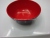 Red Black 5 wholesale supply melamine "rib-Bowl diameter 11.8CM minimum order quantity is 1 piece