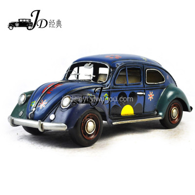 Retro home soft decoration 1934 Volkswagen beetle model creative gift