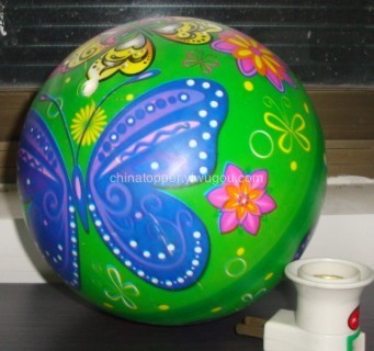 9inch 6P Printing ball 22CM ball with animal design