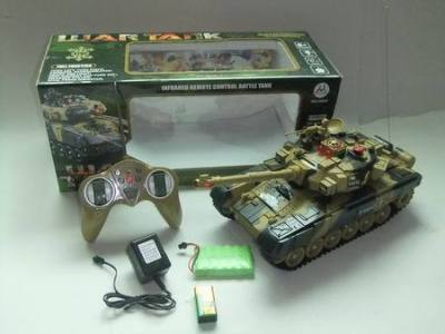 Eight channel remote control simulation tank with music charging