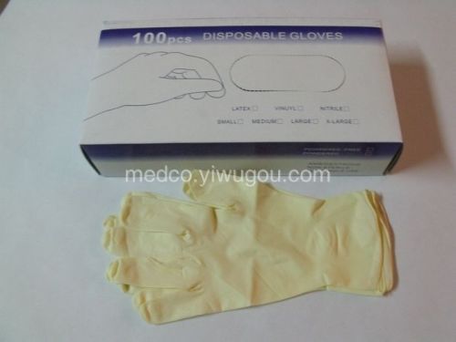 Latex Medical Examination Gloves Thickened Disposable Sterile Rubber Examination Gloves Medical Supplies