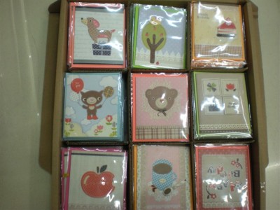The New Cute 3d Magic Stickers With High Premium Mixed Blessing Souvenir Box CARDS.
