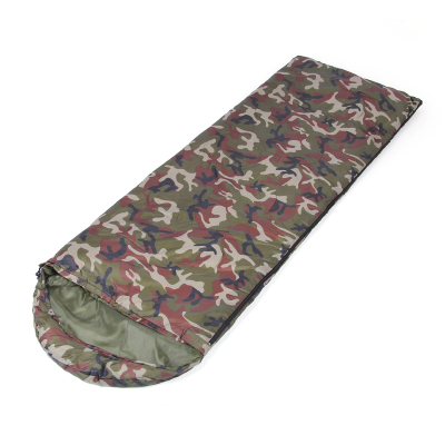 Camouflage camouflage camouflage sleeping bag camping sleeping bag sleeping bag envelope for 0 to 10 degrees.