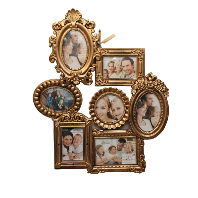 European photo frame wall