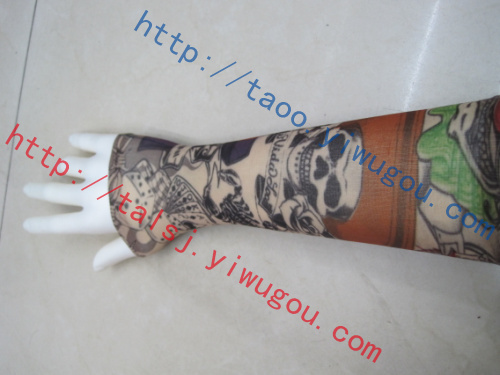 Fashion Ukiyo-E Theme Pattern Children‘s Tattoo Oversleeve Personality Fashion Tattoo Oversleeve