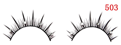 Marys False Eyelashes 503 with Diamonds