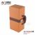 Wine box with cross grain single hot red leather box wine box wine gift box factory price