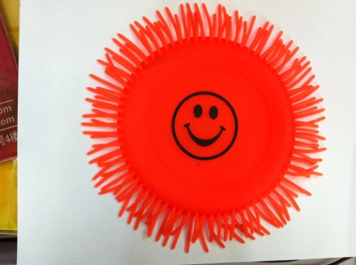 manufacturers supply orange smiley frisbee