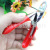 Supplies cat and dog nail clippers scissors sharp stainless steel nail scissors small dog nail clippers Red
