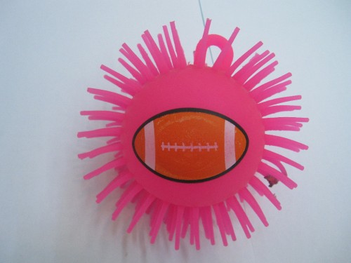 Inflatable Spray Paint Sport Ball/Sports Hairy Ball