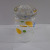 8801 Straight Tube baked Flower Glass Glass Glassware Glass Craft Juice Glass